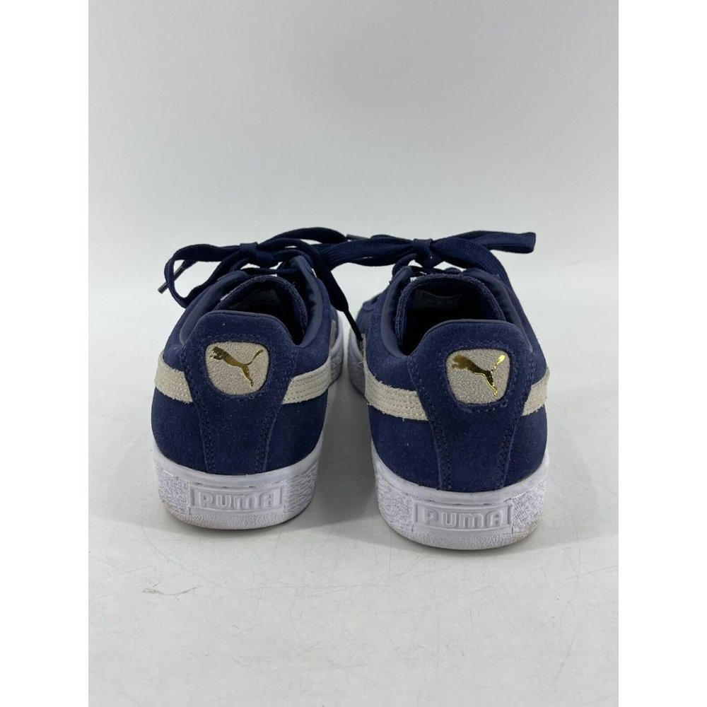Puma Men's Classic Xxi Sneakers Blue Suede Casual Low Top Lace Up US Size 7.5 - Picture 3 of 16